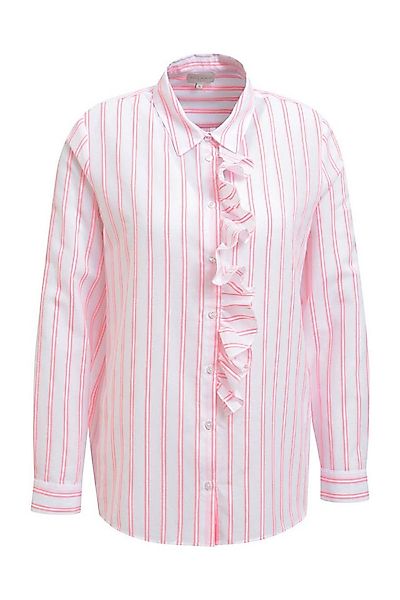 Milano Italy Hemdbluse SHIRT BLOUSE W/ RUFF günstig online kaufen