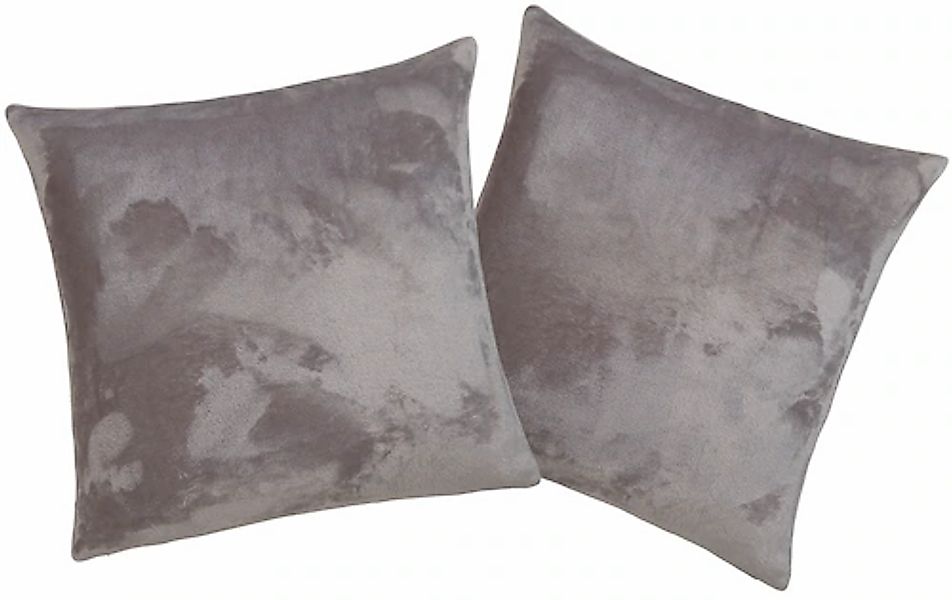 my home Dekokissen »Jil«, aus super weichem Kuschelfleece, Kissenhüllen ohn günstig online kaufen
