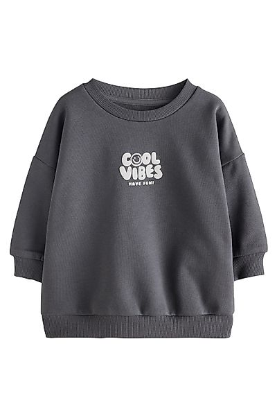 Next Sweater Jersey-Sweatshirt mit Rückenprint (1-tlg) günstig online kaufen