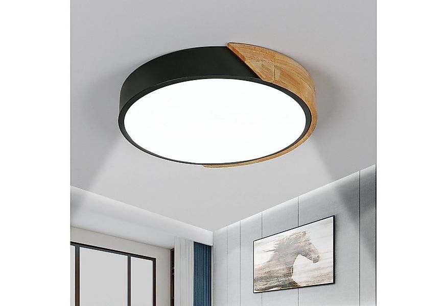 Goeco LED Deckenleuchte Runde LED-Deckenleuchte, 24W, 6000K, für Schlafzimm günstig online kaufen