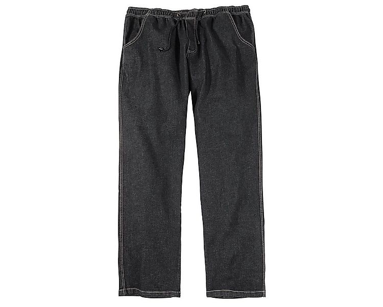 ABRAXAS Stretch-Jeans Abraxas Schlupf-Stretchjeans Übergröße schwarz günstig online kaufen