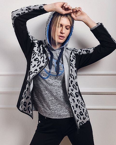 Hajo Sweatjacke Sweatjacke mit Kapuze günstig online kaufen