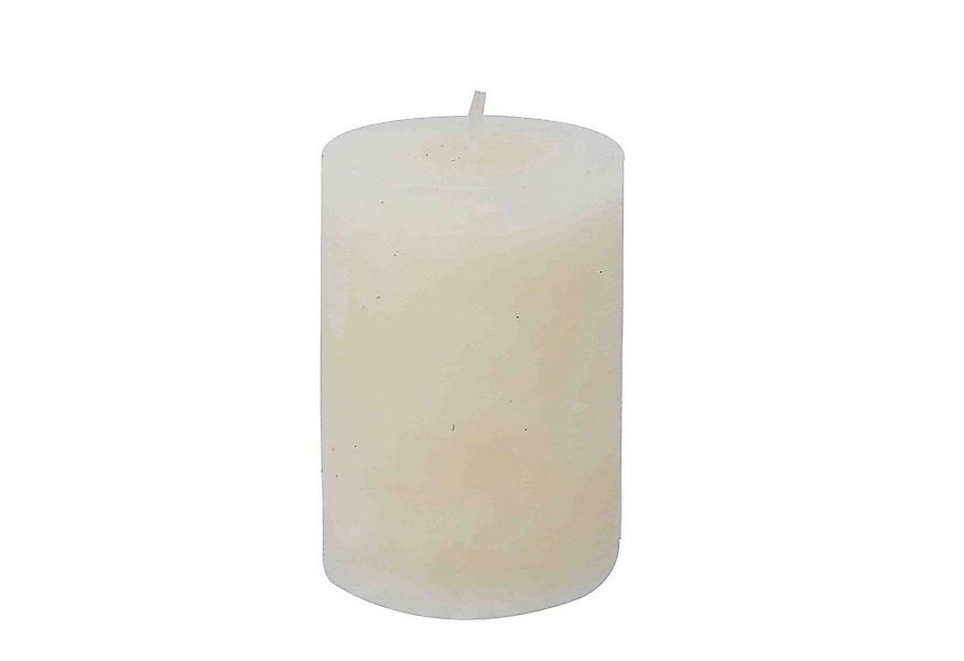 B&S Stumpenkerze Rustikkerze durchgefärbt champagner 10 x Ø 7 cm günstig online kaufen