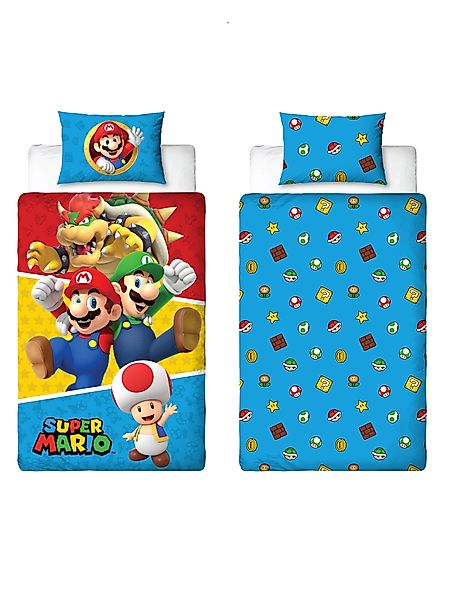 Familando Kinderbettwäsche Super Mario Splitter - günstig online kaufen