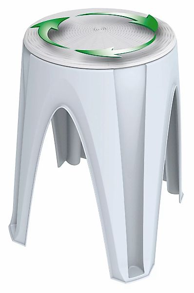 Bischof Bama Badhocker, Sitzfläche um 360 drehbar günstig online kaufen