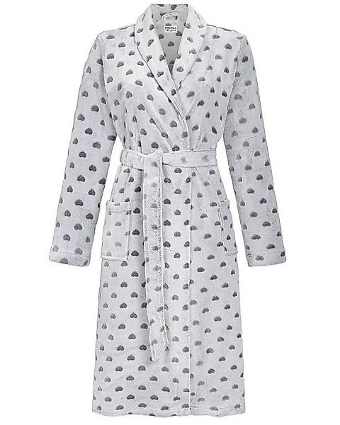 Ringella Pyjama RINGELLA Damen Wickel Mantel mit Herzdessin 456470 günstig online kaufen