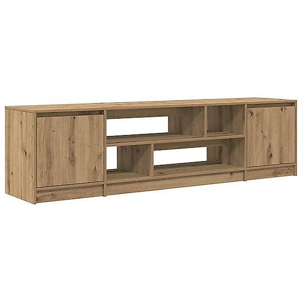 vidaXL TV-Schrank TV-Schrank Artisan-Eiche 188,5x41x50 cm Holzwerkstoff (1- günstig online kaufen