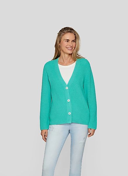 Rabe Strickjacke "Rabe Strick-Cardigan mit V-Ausschnitt - Modern und gemütl günstig online kaufen