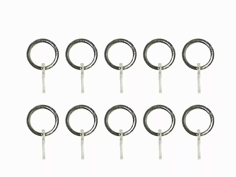 indeko Gardinenring, Gardinenstangen, (Set, 10-St., mit günstig online kaufen