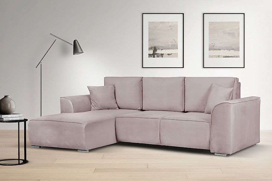 OTTO home "BEATRICE optionale Schlafsofa mit Bettkasten, B/T/H: 265/170/86 günstig online kaufen