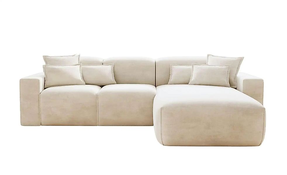 Ecksofa  Leni ¦ beige ¦ Maße (cm): B: 265 H: 74 Polstermöbel > Sofas > 3-Si günstig online kaufen