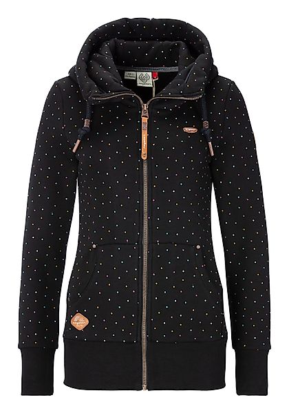 Ragwear Kapuzensweatjacke "NESKA DOTS MULTICOLOR ZIP O" Longsleeve Jacke im günstig online kaufen