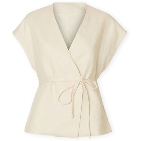 Selected  Blusen W Top Lia Linen - Birch günstig online kaufen
