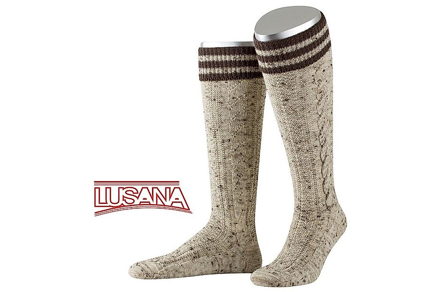 Lusana Trachtensocken Kniebundstrümpfe günstig online kaufen