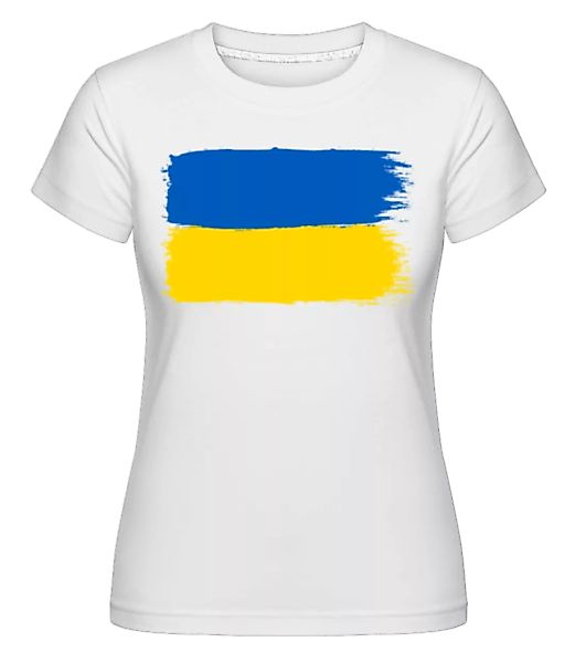Länder Flagge Ukraine · Shirtinator Frauen T-Shirt günstig online kaufen