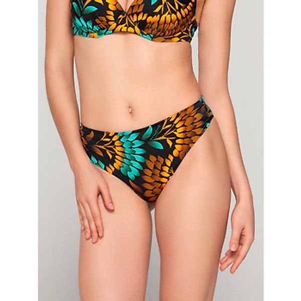 Luna  Bikini Ober- und Unterteile Bikini-Strümpfe Badehose 5cm plissiert EM günstig online kaufen