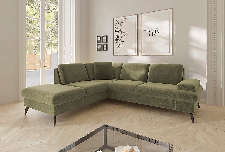 sit&more Ecksofa "Morris Jubi L-Form, B: 238 cm" mit Armteilfunktion & 1 Zi günstig online kaufen