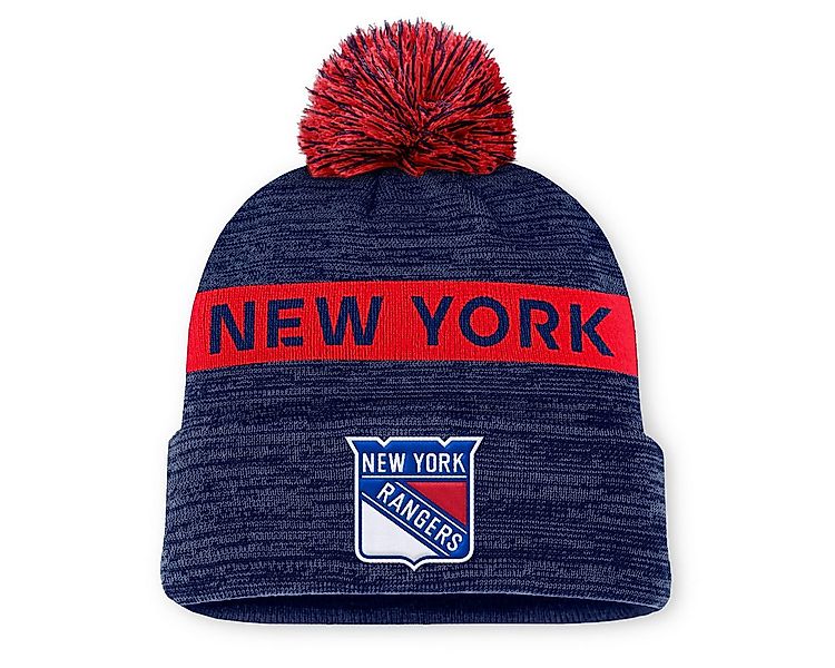 Fanatics Bommelmütze Fanatics Mütze New York Rangers Authentic Pro Rink Bea günstig online kaufen