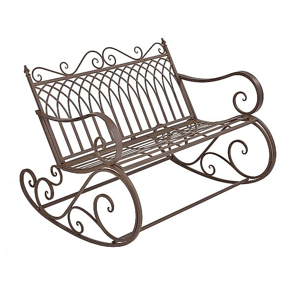 en.casa Gartenbank, »Greenough« Schaukelbank Sitzbank 85x113x95cm günstig online kaufen
