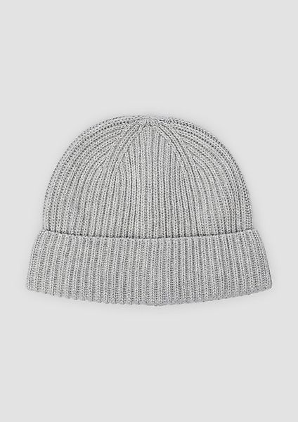 s.Oliver Strickmütze Mütze Gestrickte Baumwoll-Beanie mit günstig online kaufen