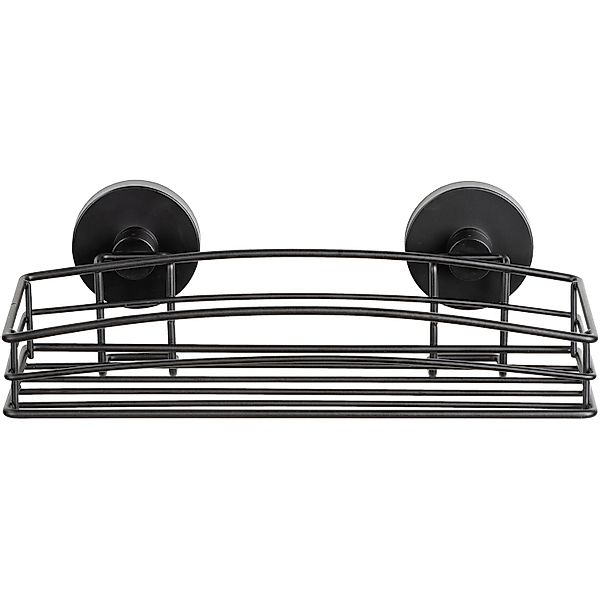 Wenko Wandablage Vacuum-Loc Schwarz günstig online kaufen