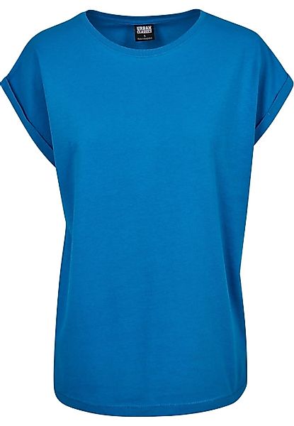 URBAN CLASSICS Rundhalsshirt Ladies Extended Shoulder günstig online kaufen