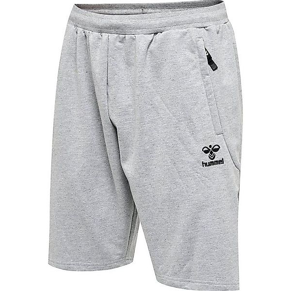 hummel Shorts hmlMOVE GRID COTTON SHORTS GREY MELANGE günstig online kaufen