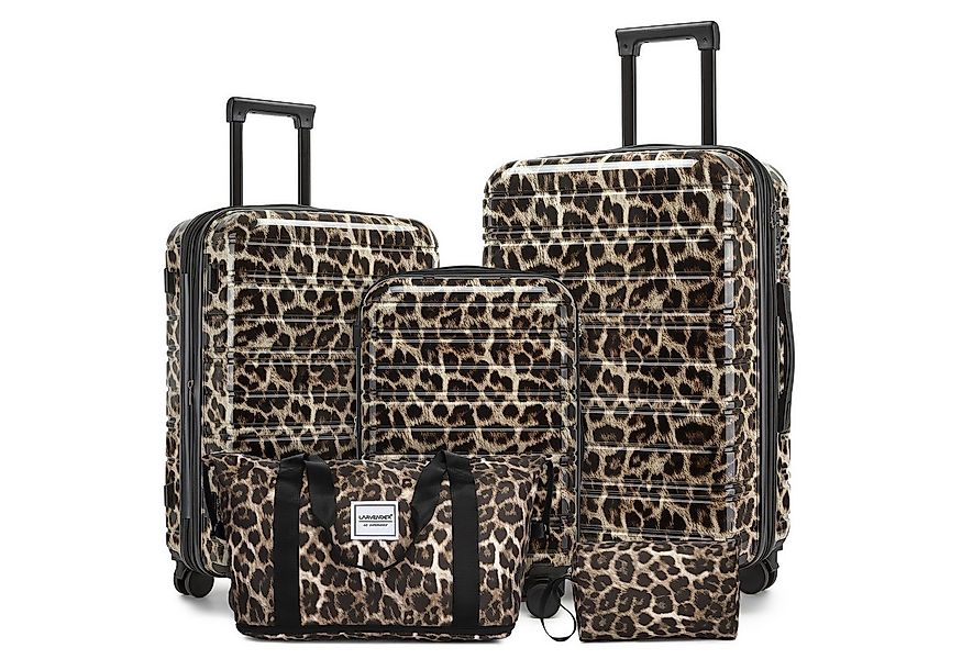 MC Star Koffer Set 5-teilig - Hartschalen-Koffer, mit Drehrollen und Sportt günstig online kaufen