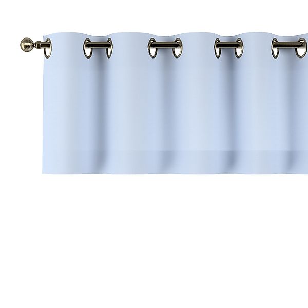Kurzgardine mit Ösen, hellblau, 390 x 40 cm, Loneta (133-35) günstig online kaufen