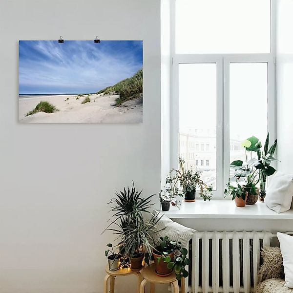 Artland Poster "Strandlandschaft auf Baltrum", Strandbilder, (1 St.) günstig online kaufen