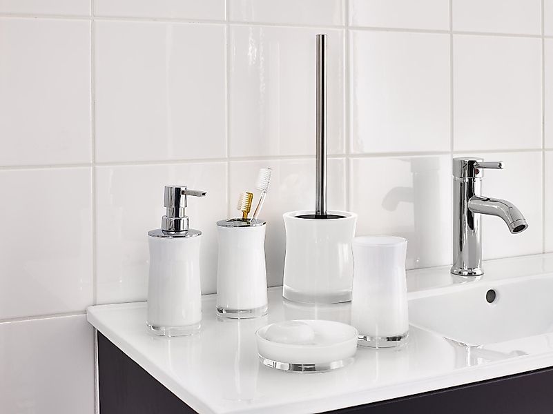 Ridder Badaccessoire-Set WC-Bürste Disco transparent günstig online kaufen