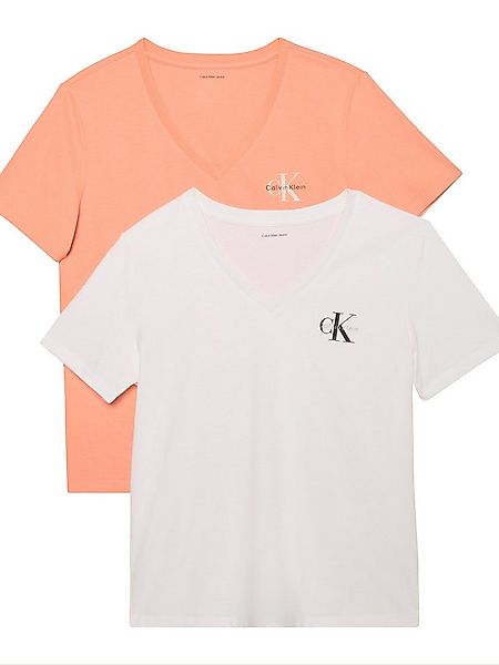 Calvin Klein Jeans T-Shirt MONOLOGO VNK 2PACK TEE (Packung, 2-tlg., 2er-Pac günstig online kaufen