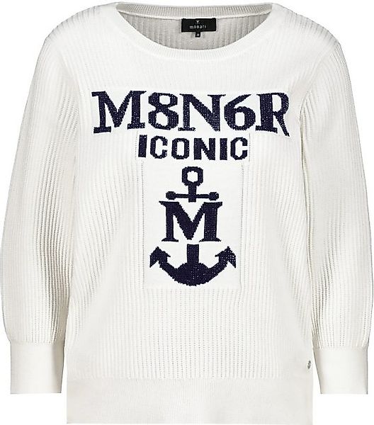 Monari Strickpullover Pullover off-white günstig online kaufen