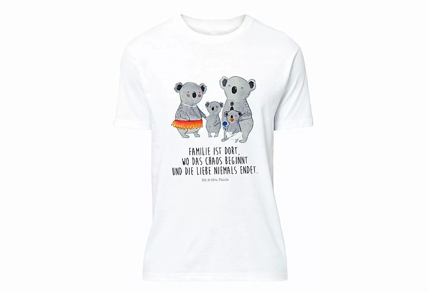Mr. & Mrs. Panda T-Shirt Koala Familie - Weiß - Geschenk, T-Shirt, Oma, Par günstig online kaufen