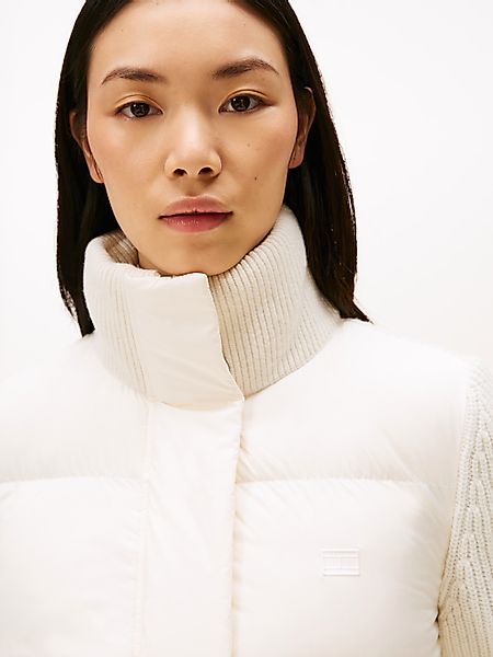 Tommy Hilfiger Steppjacke "MODERN DOWN KNIT MIX REG JACKET" günstig online kaufen