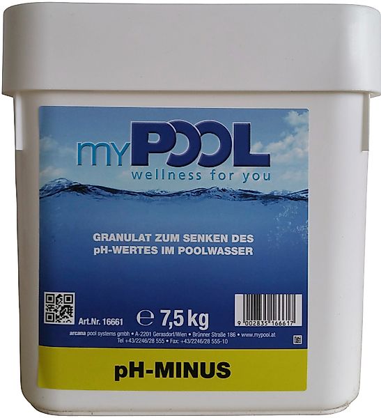 my POOL BWT Poolpflege pH-minus, 7,5 günstig online kaufen