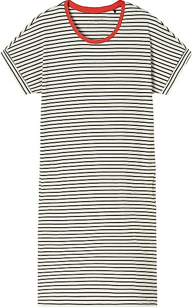 Schiesser Nachthemd Damen-Nachthemd Single-Jersey Streifen günstig online kaufen