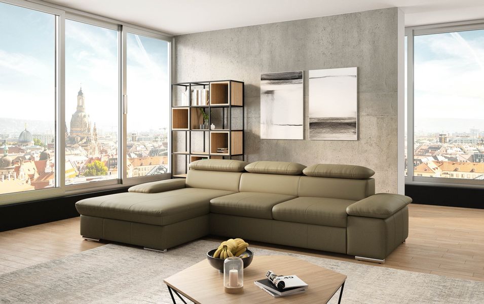 sit&more Ecksofa "Valantine L-Form, B: 286 cm" mit Arm- & Kopfteilverstellu günstig online kaufen