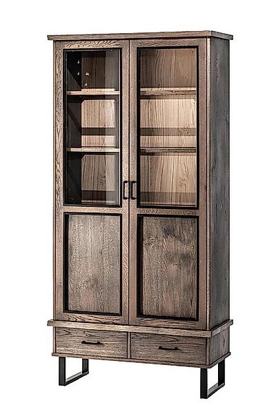 Xlmoebel Vitrine Neue italienische Möbel - Vitrinenschrank mit klassischem günstig online kaufen