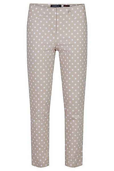 ROBELL Stretch-Hose BELLA Bengaline Punkte Print ein echter Hingucker !!! P günstig online kaufen