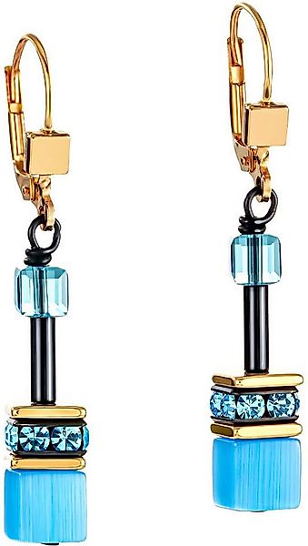 COEUR DE LION Paar Ohrhänger Schmuck Geschenk Edelstahl GeoCUBE® Iconic Fes günstig online kaufen