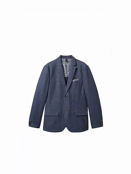 TOM TAILOR Jackenblazer casual woven blazer, blue melange structure günstig online kaufen