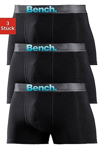 Bench. Boxer Boxershorts für Herren (Packung, 3-St) Unterhosen mit Logo Web günstig online kaufen