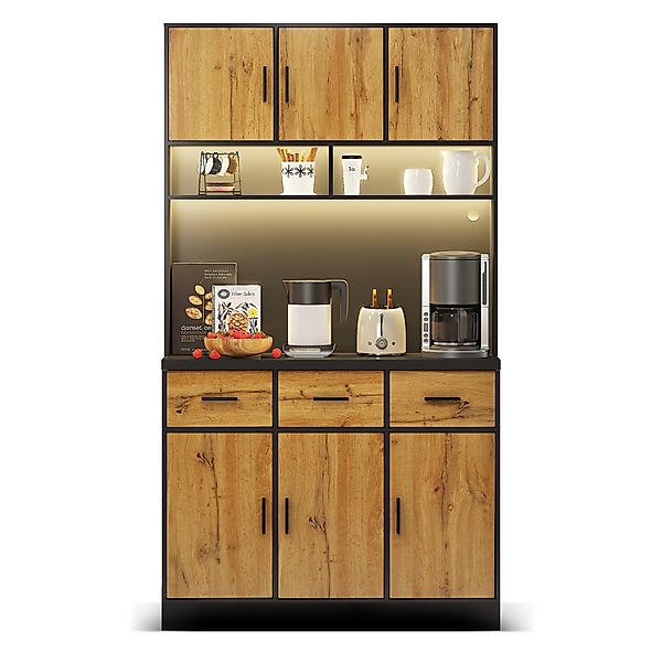 HAUSS SPOLE Hochschrank Küchenschrank Highboard mit günstig online kaufen