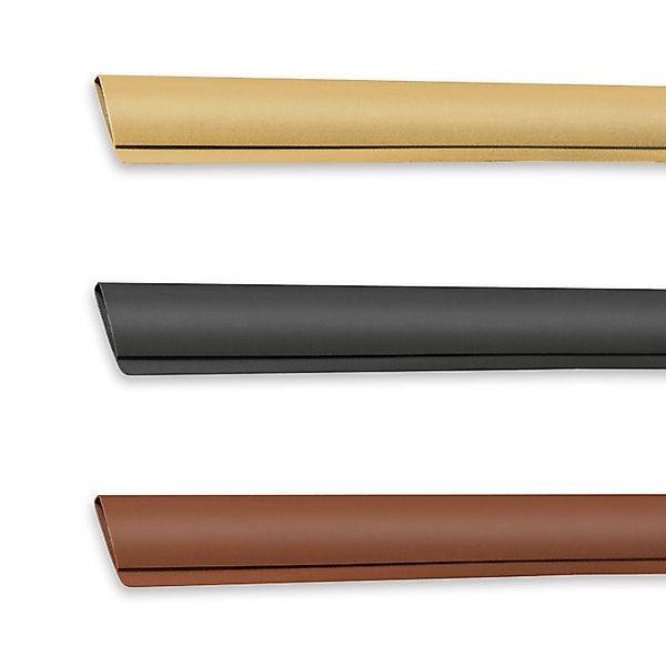 Ribelli Balkonsichtschutz PVC Abschlussleiste 100cm (1 günstig online kaufen