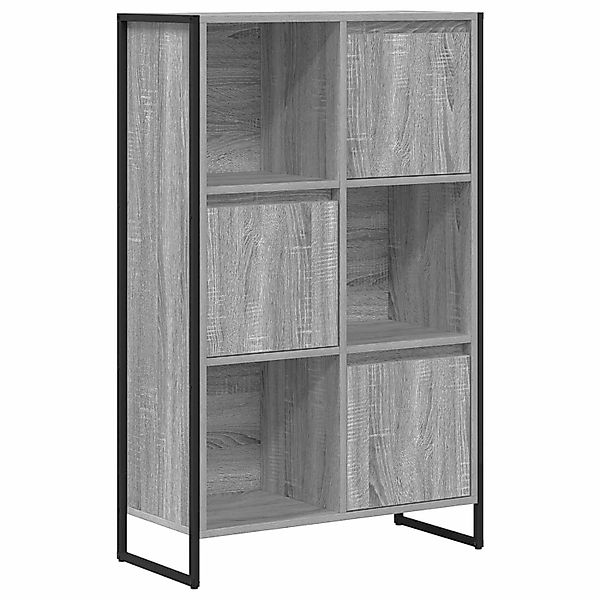 vidaXL Bücherregal Graues Sonoma 68 x 30 x 108,5 cm Holzwerkstoff 886543 günstig online kaufen