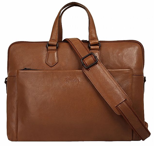 X-Zone Aktentasche echt Leder günstig online kaufen