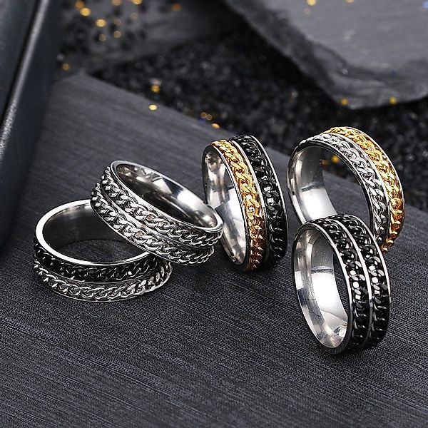 Taffstyle Fingerring Fingerring Spinner Ring Biker günstig online kaufen