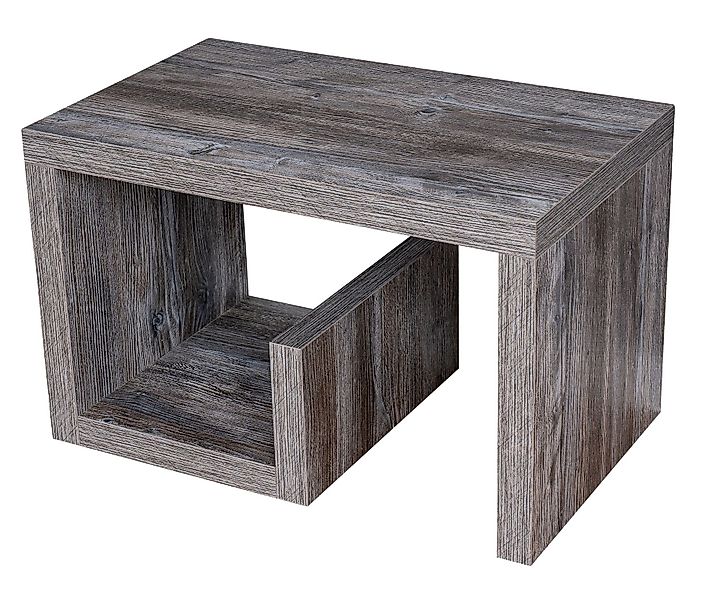 Levandeo® Couchtisch, Couchtisch Gustav Altholz Shabby günstig online kaufen