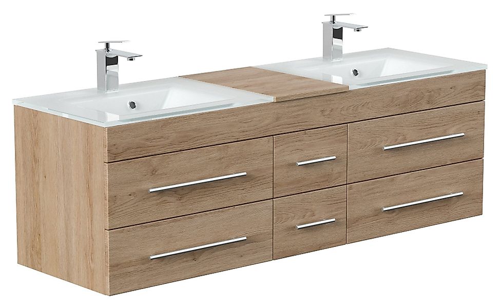 Magnolia Home Doppelwaschtisch Badmöbel Vitro XL günstig online kaufen